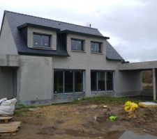 Enduit d'étanchéité terminé