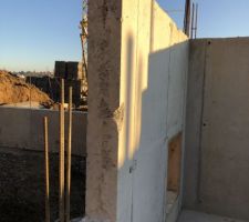 Semaine 9
Red&eacute;coupe pour l'espace du futur escalier en demi niveau