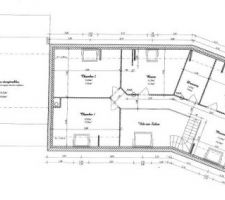 Plan combles aménagées