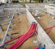 Vide sanitaire avec les évacuations