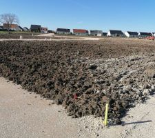 Une vue du lot et des lots voisins