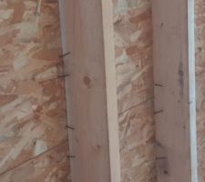 Photo du carport le nombre de clous qui n'a pas atteint sa destination est étonnant!!!