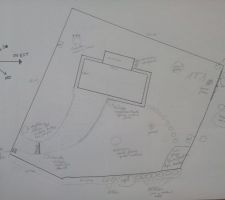 Brouillon plan jardin