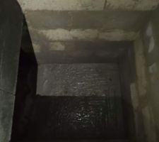 Ajout d'une entrée cimentée au vide sanitaire