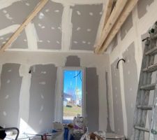 Salon - joints calicot