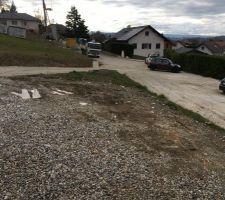 Vue jardin côté ouest depuis la chambre parentale