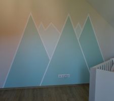 Chambre n°3 bébé 9 - mountain wall