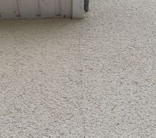 MicroFissure sous garage