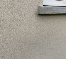 MicroFissure crépis fenêtre étage