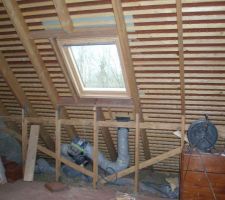 Velux des combles, en cours
