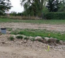 Terrain
Une autre vue de notre lot avant viabilisation