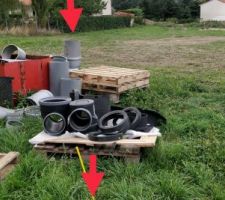 Terrain
Le g&eacute;om&egrave;tre est pass&eacute;, les bornes sont poss&eacute;es