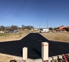 Vue de notre servitude r&eacute;ciproque depuis notre lot.