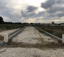 Pr&eacute;paration de notre all&eacute;e