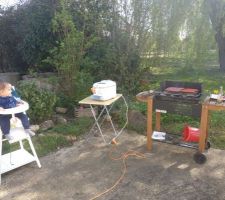 Un petit bbq pour démarrer la saison