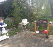 Un petit bbq pour démarrer la saison