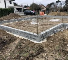 Soubassement en cours