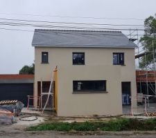 Façade sud blanc de noirmoutier PRB en cours