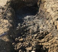 Le trou se remplit d?eau alors qu?il pleut pas d?o&ugrave; vient cette eau ???