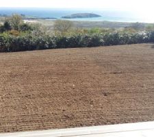 Préparation du jardin en vue de semer le gazon