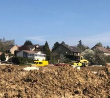 Chantier au 07/04/2020 pendant le confinement