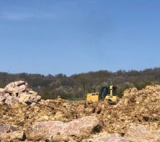 Chantier au 07/04/2020 pendant le confinement