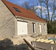 Le chantier a repris ! (isolation et placo)
Merci à mon voisin pour les photos !