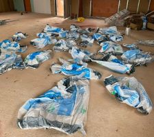 J'ai vid&eacute; les poubelles pour v&eacute;rifier ce qu'il m'avait mis. 
Je me suis rendu compte qu'il m'avait pas mis la bonne &eacute;paisseur.