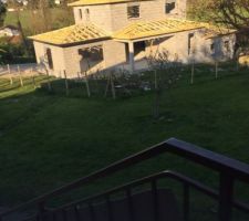 Charpente posée