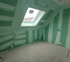 Salle de bain en cours