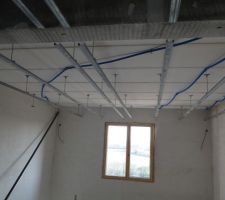 Pr&eacute;paration des rails pour placo et GR32