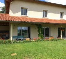 Façade Sud Fleurie Actuelle