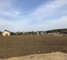 Terrassement bien avanc&eacute;...