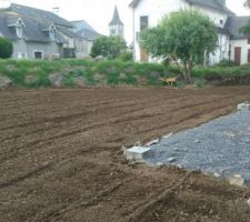 Mise à plat du terrain
