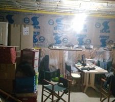 Mobil-Home trop petit, petit coin de vie et bureau