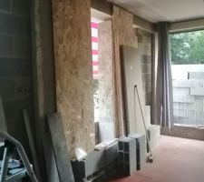 Remplacement baie vitrée