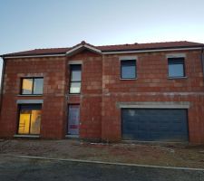 Photo de la maison vue de la façade