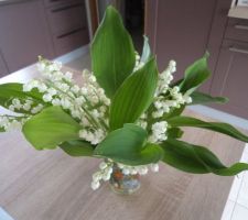 Un peu de muguet partagé avec vous