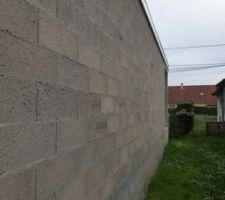 Murs limite terrain coter voisin