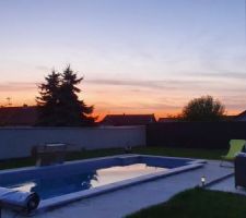 Enfin la remise en route de la piscine aujourd'hui
