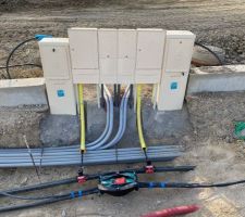 Raccordements gaz et &eacute;lec