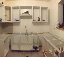 Mise en place meubles