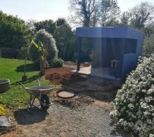 Pose du plymouth eaux pluviales