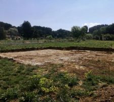 Début du terrassement en cours
Reprise des chantiers Villa Prisme