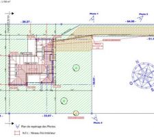 Position de la maison sur le terrain et orientation