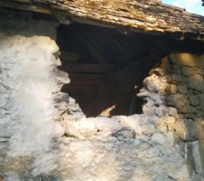 Percement de la fenêtre du bureau