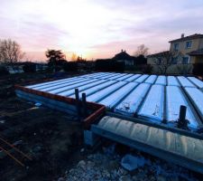 Vide sanitaire de 40cm.