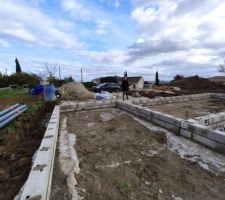 Vide sanitaire de 40cm.