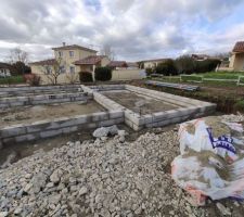 Vide sanitaire de 40cm.