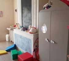 Voici la première chambre avant l'achat.